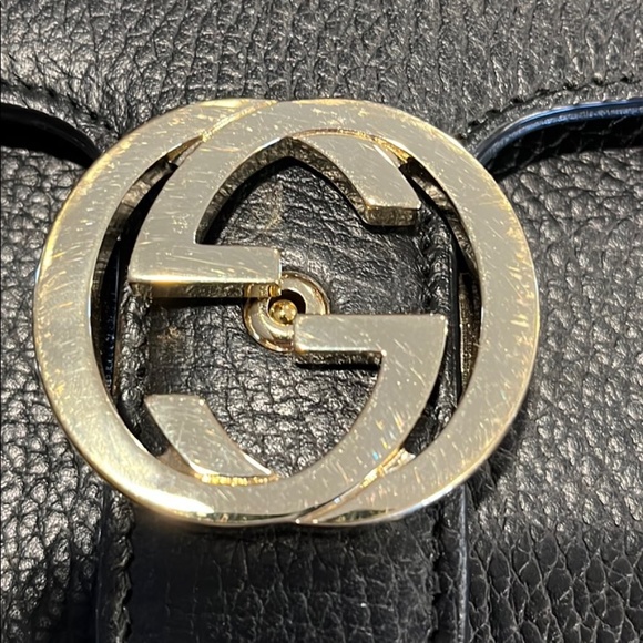 Gucci Small Dollar Interlocking GG Shoulder Bag - Picture 5 of 9